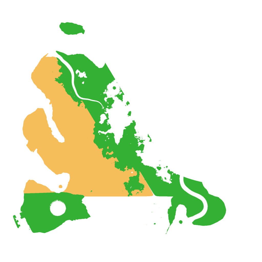 Biome Rust Map: Procedural Map, Size: 3000, Seed: 2367485