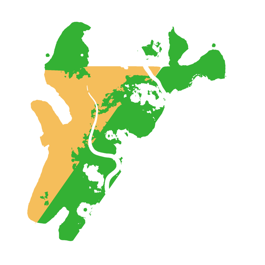 Biome Rust Map: Procedural Map, Size: 2800, Seed: 1703587971