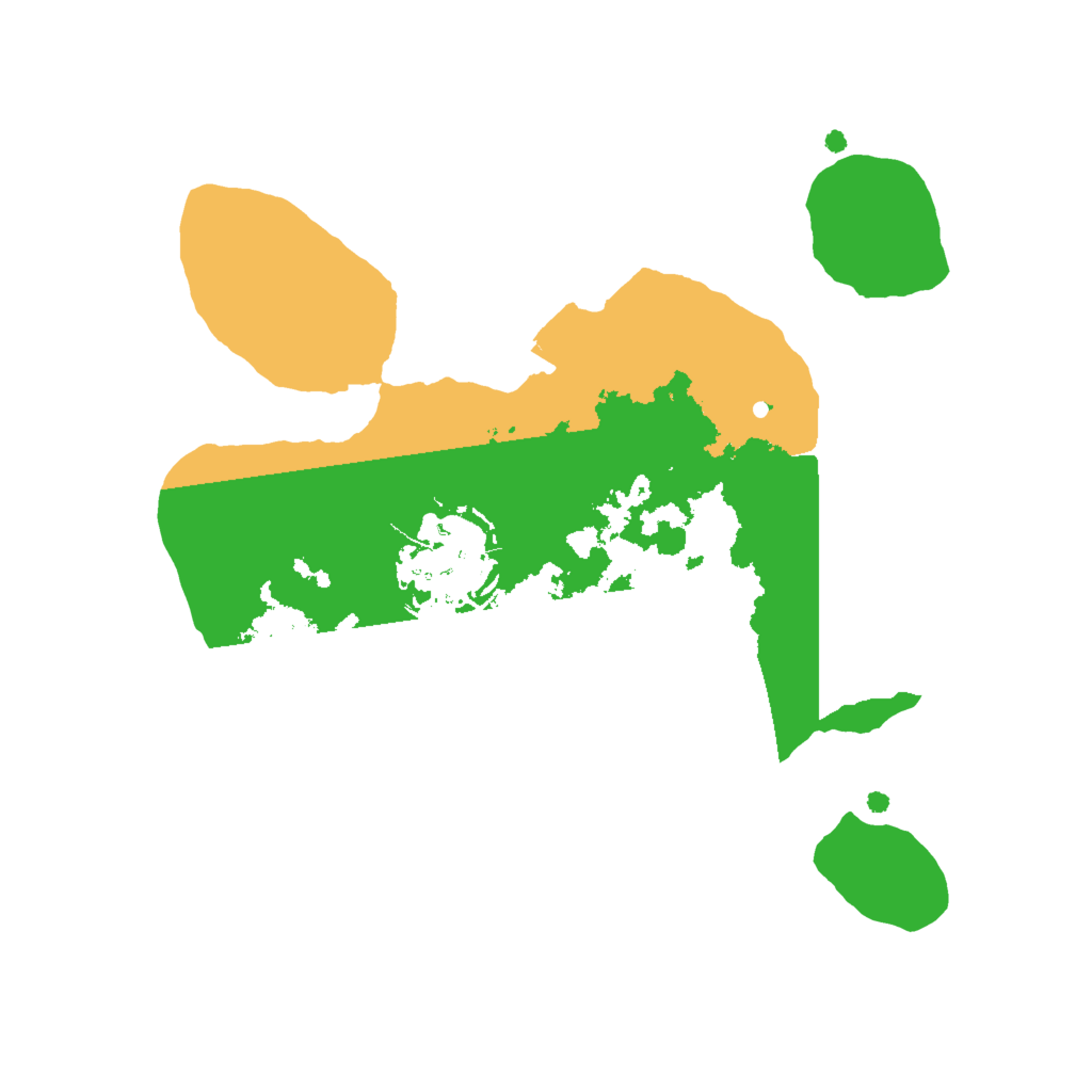 Biome Rust Map: Procedural Map, Size: 2000, Seed: 75393693