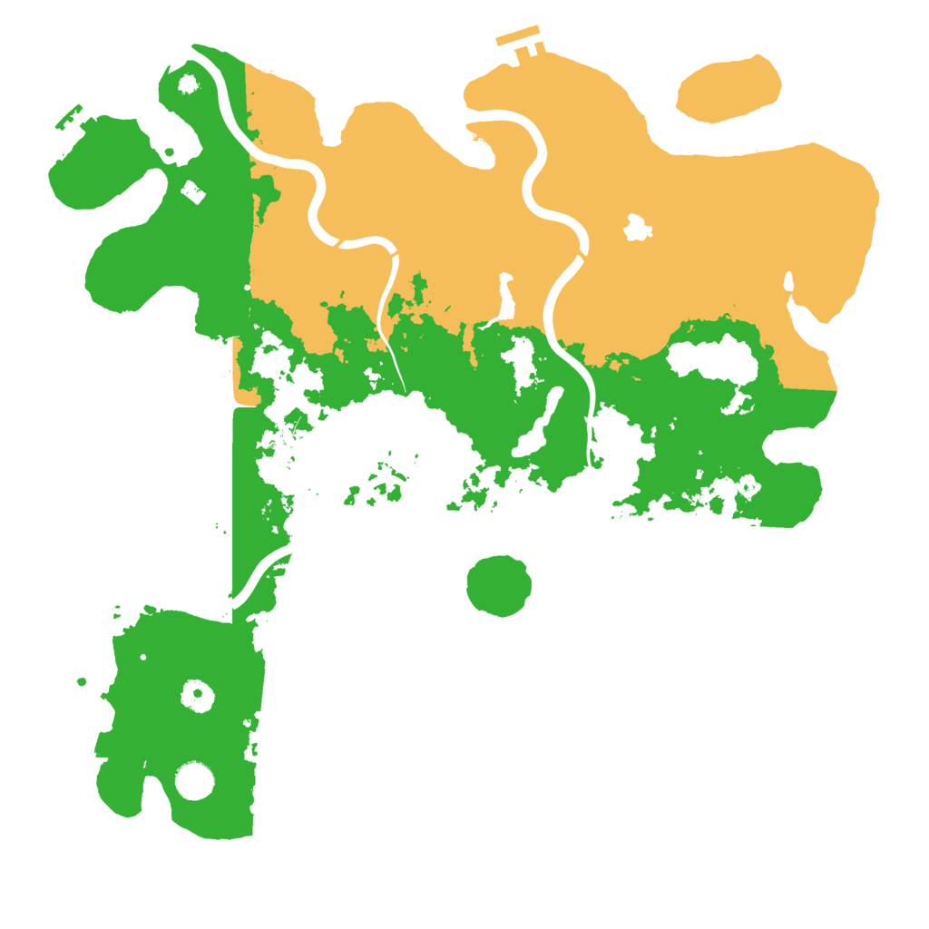 Biome Rust Map: Procedural Map, Size: 4250, Seed: 193354720