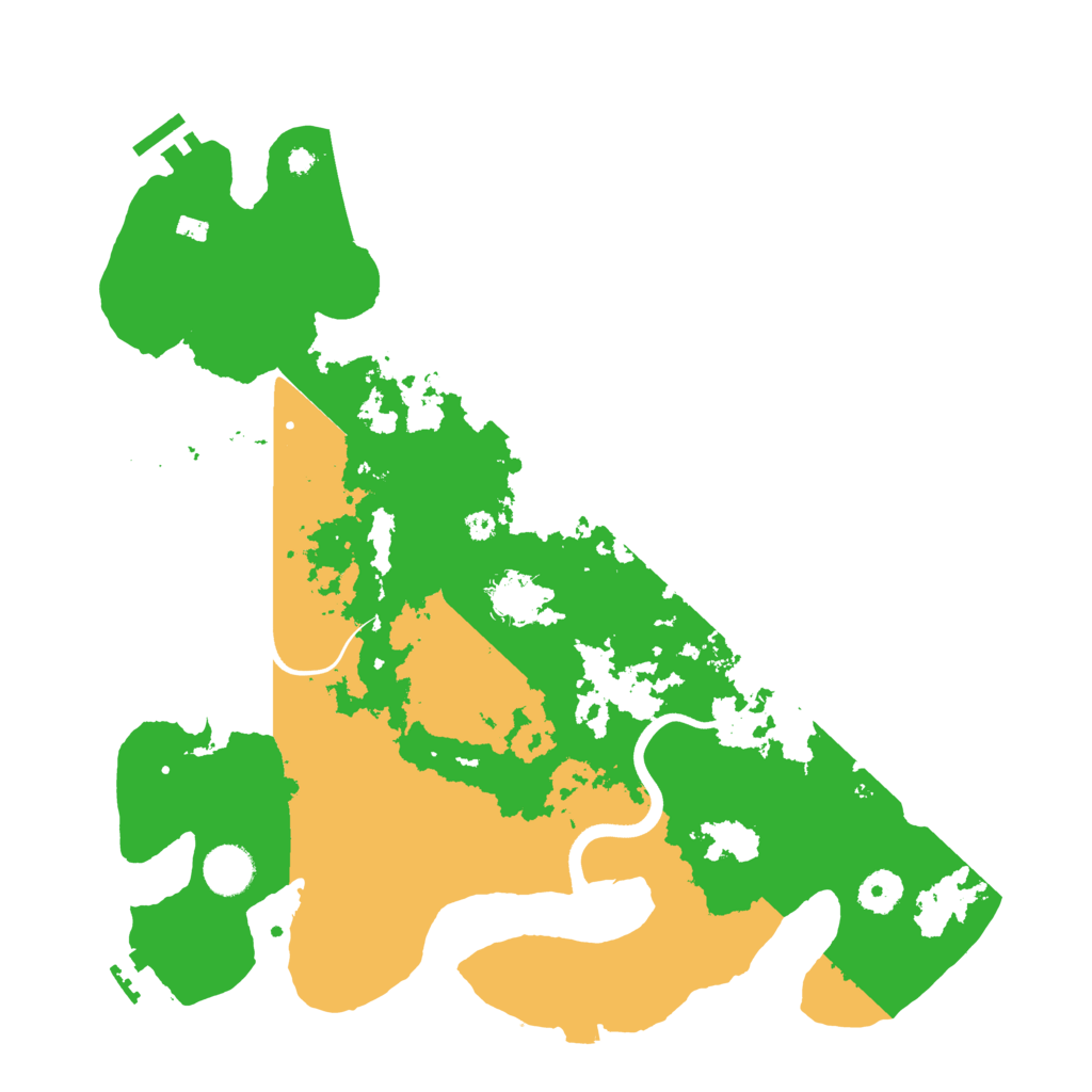 Biome Rust Map: Procedural Map, Size: 3800, Seed: 3250