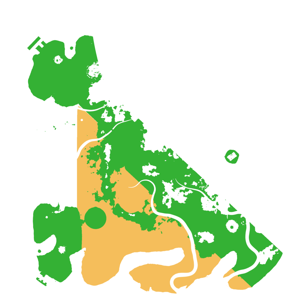 Biome Rust Map: Procedural Map, Size: 3800, Seed: 3250