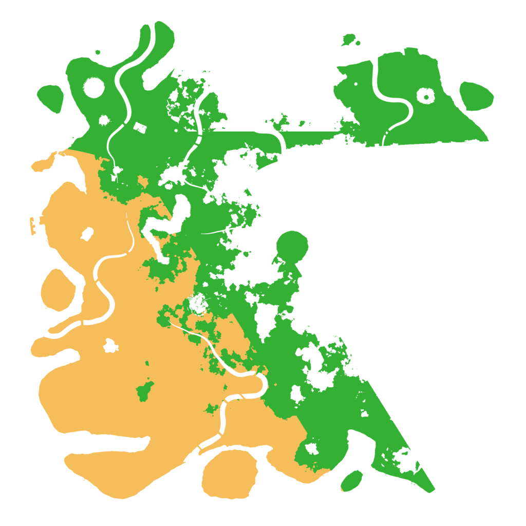 Biome Rust Map: Procedural Map, Size: 4500, Seed: 1678882314