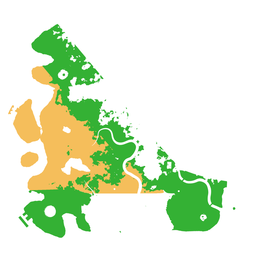 Biome Rust Map: Procedural Map, Size: 4000, Seed: 170625