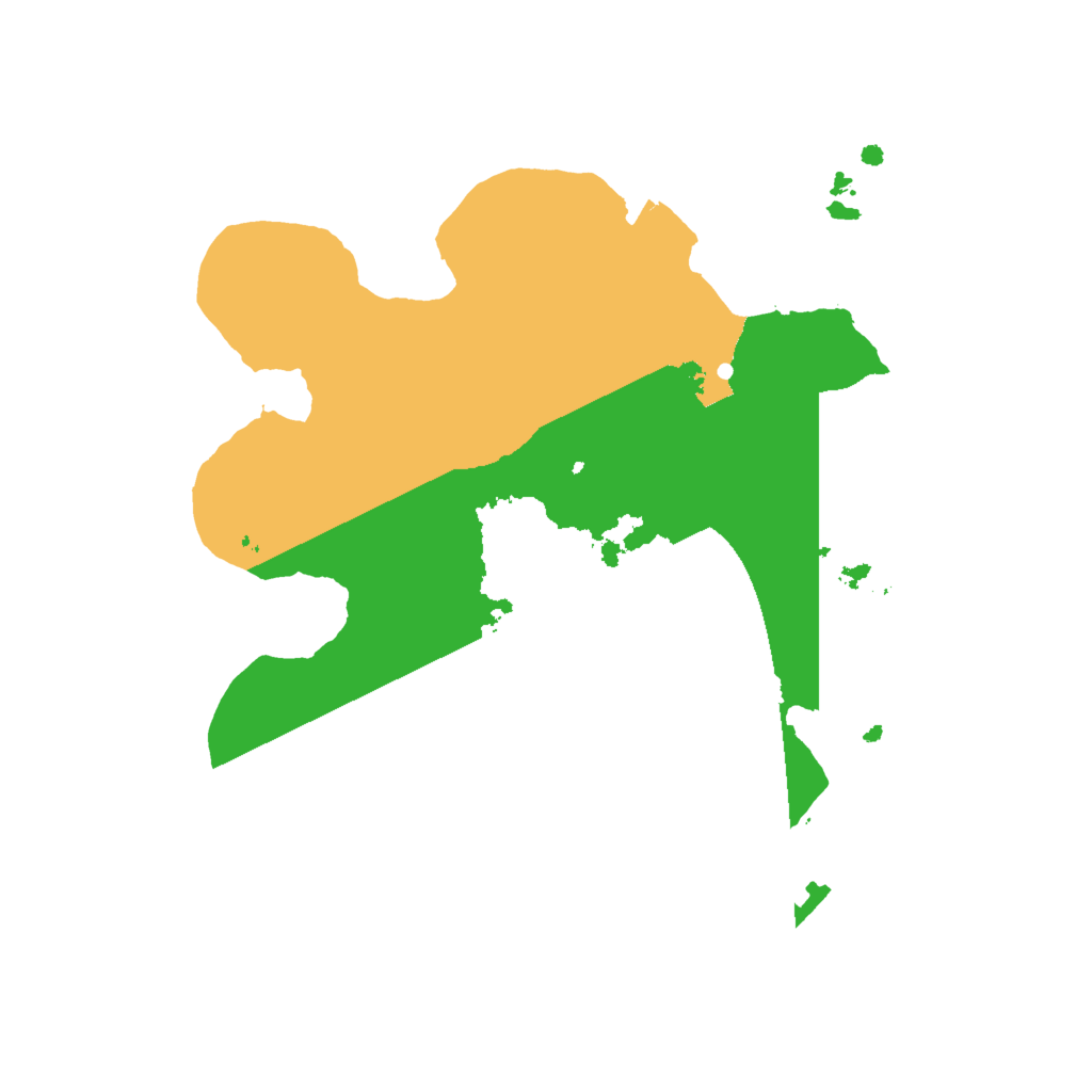 Biome Rust Map: Procedural Map, Size: 2000, Seed: 2049384635