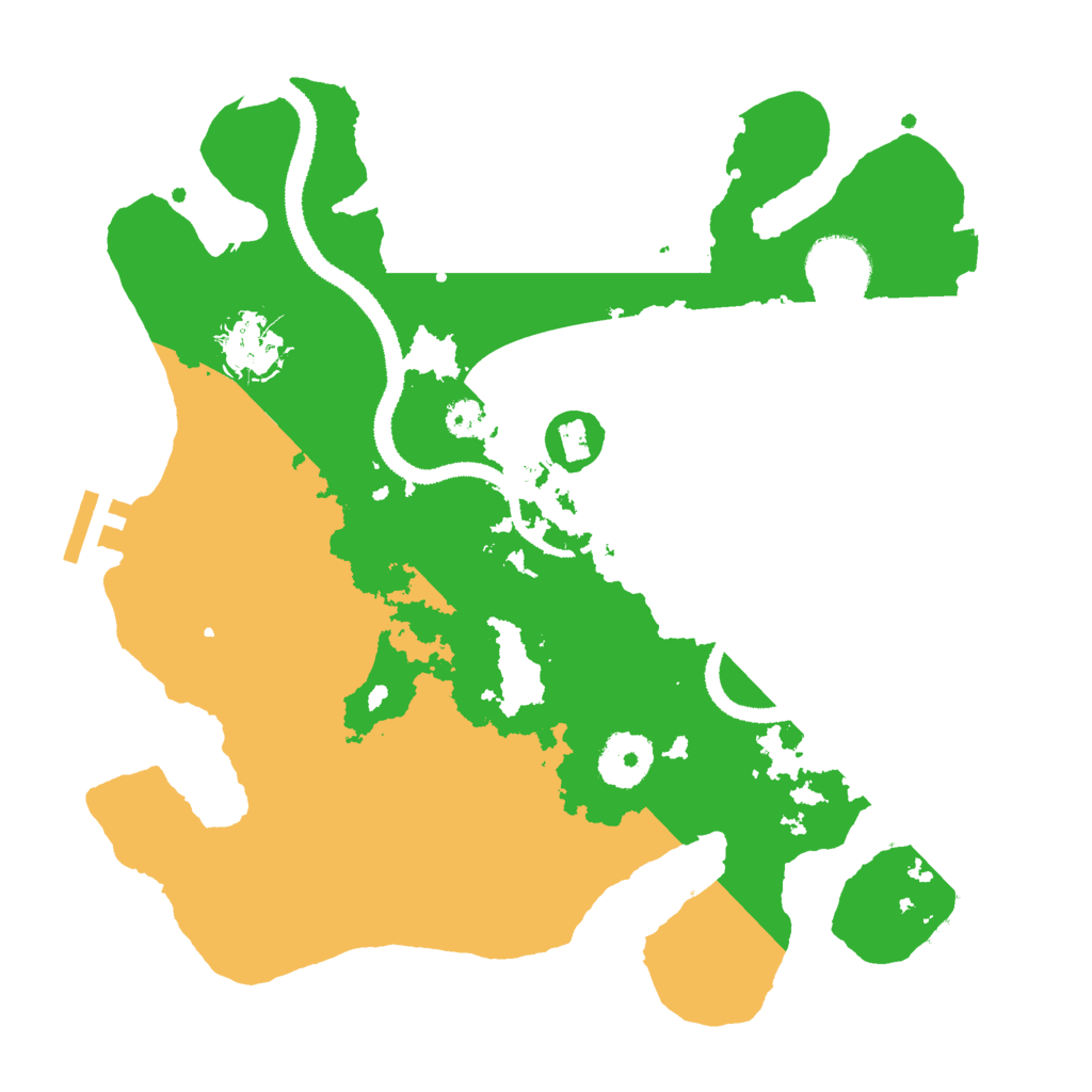 Biome Rust Map: Procedural Map, Size: 3000, Seed: 1709134529