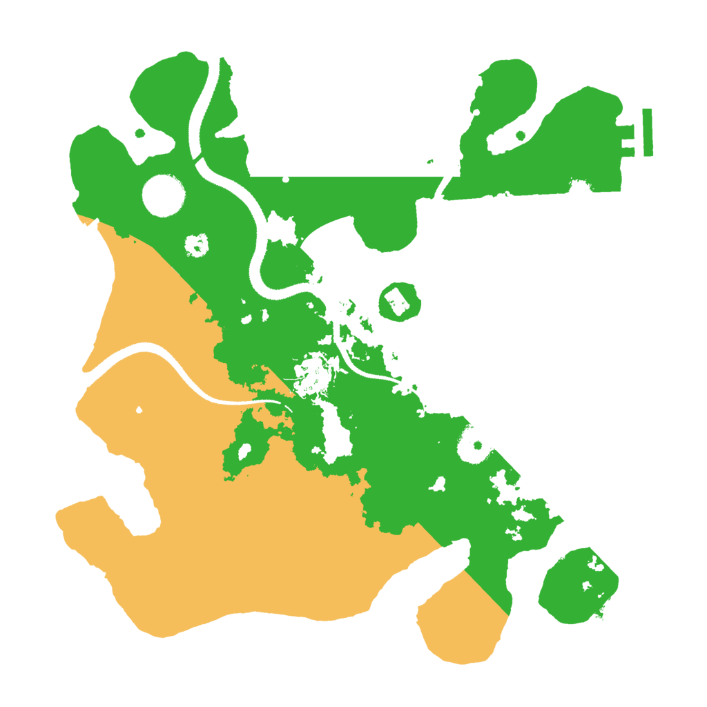 Biome Rust Map: Procedural Map, Size: 3000, Seed: 1709134529