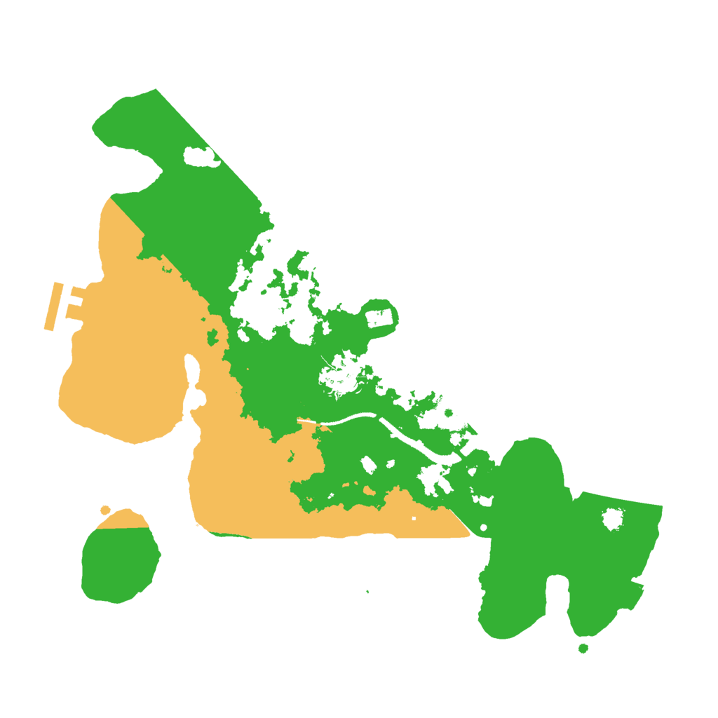 Biome Rust Map: Procedural Map, Size: 3000, Seed: 683247