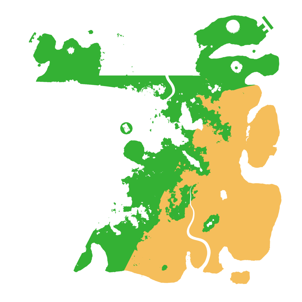 Biome Rust Map: Procedural Map, Size: 4000, Seed: 2129741830