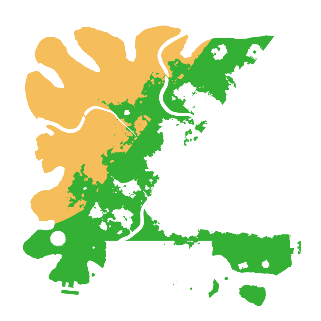Biome Rust Map: Procedural Map, Size: 3750, Seed: 1457170347