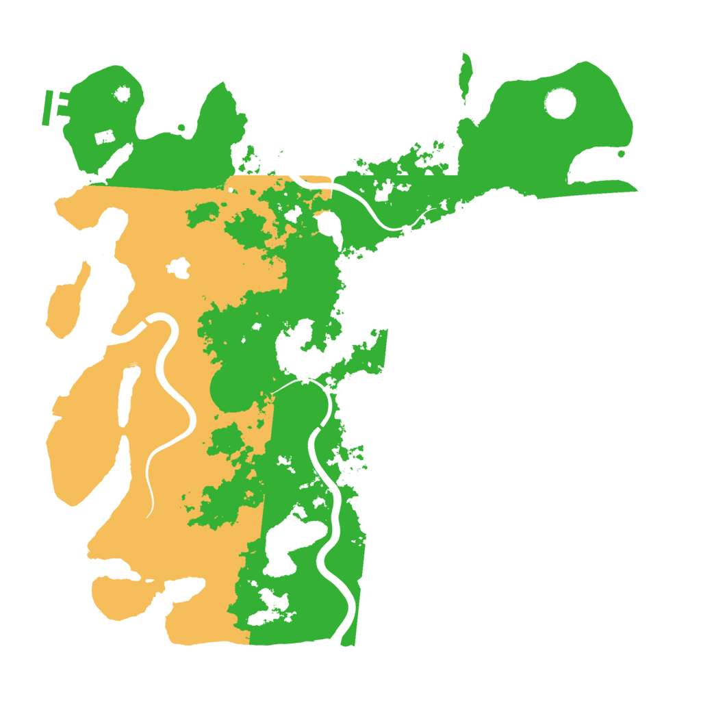 Biome Rust Map: Procedural Map, Size: 4000, Seed: 157832002