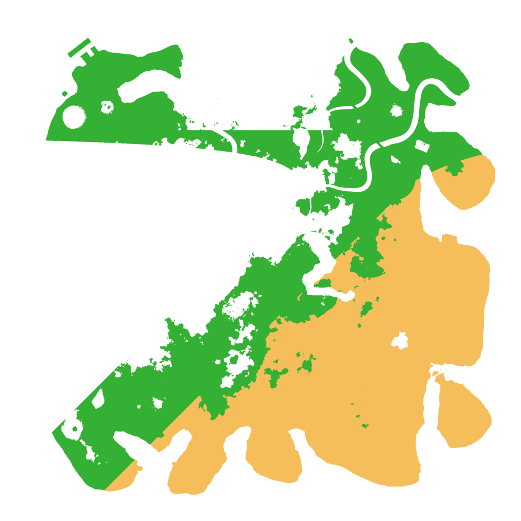 Biome Rust Map: Procedural Map, Size: 4000, Seed: 9727825