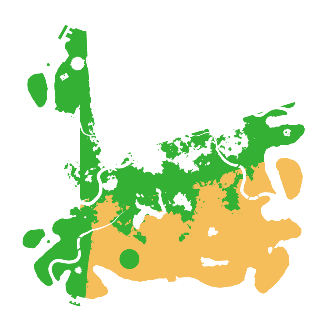 Biome Rust Map: Procedural Map, Size: 4250, Seed: 195892400