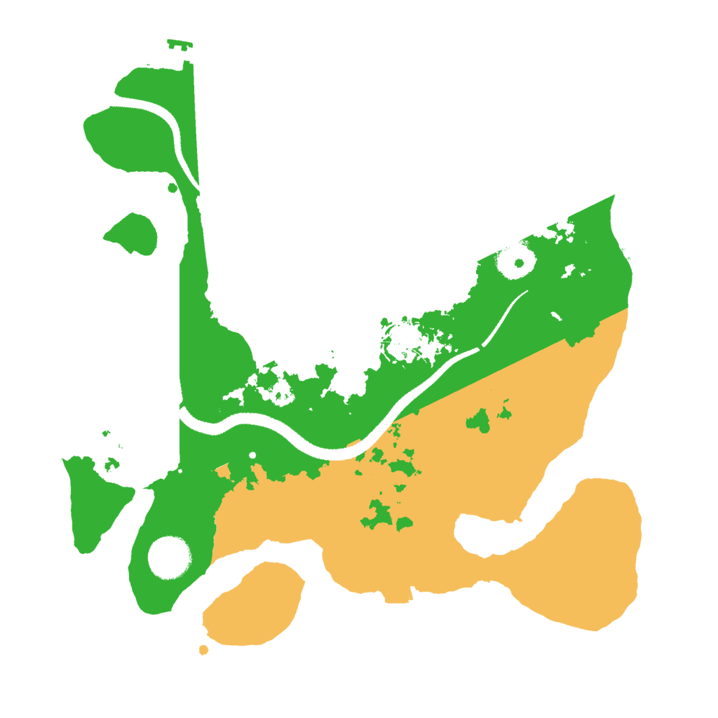 Biome Rust Map: Procedural Map, Size: 3000, Seed: 559331863