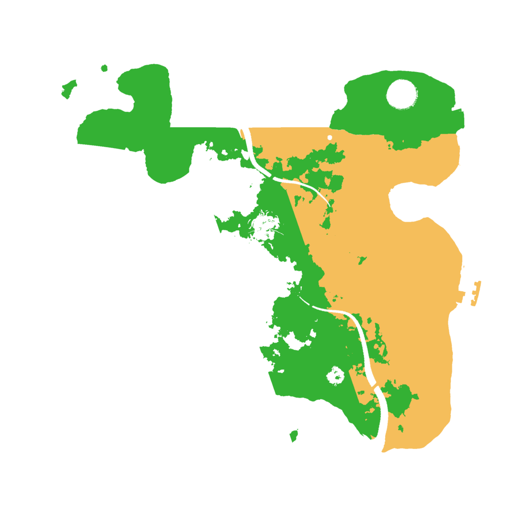 Biome Rust Map: Procedural Map, Size: 3000, Seed: 9302604
