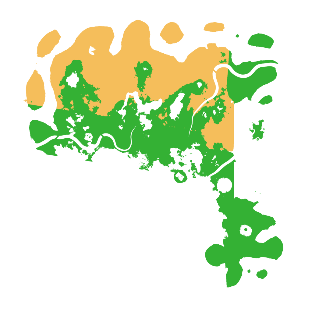 Biome Rust Map: Procedural Map, Size: 4000, Seed: 1335094645
