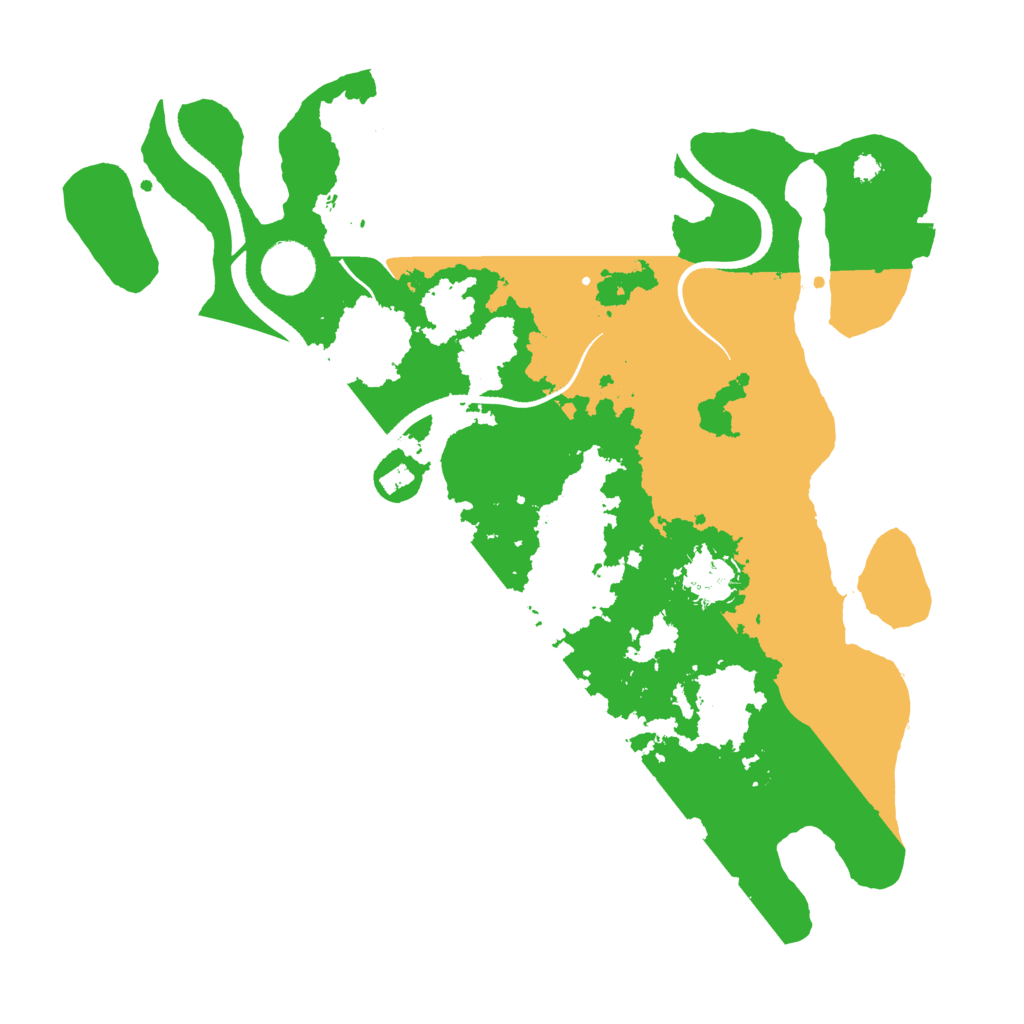 Biome Rust Map: Procedural Map, Size: 3500, Seed: 723418