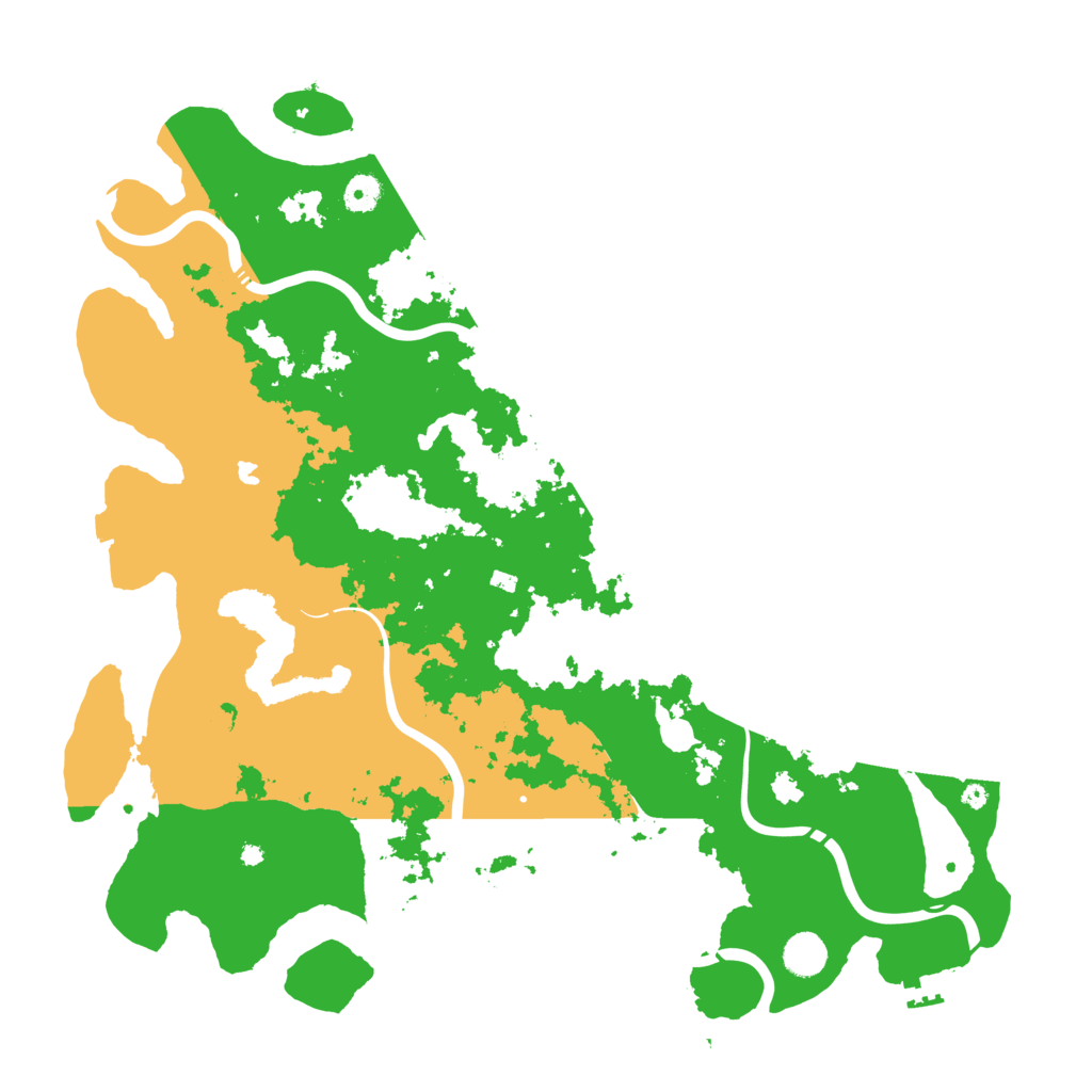 Biome Rust Map: Procedural Map, Size: 4500, Seed: 191817129