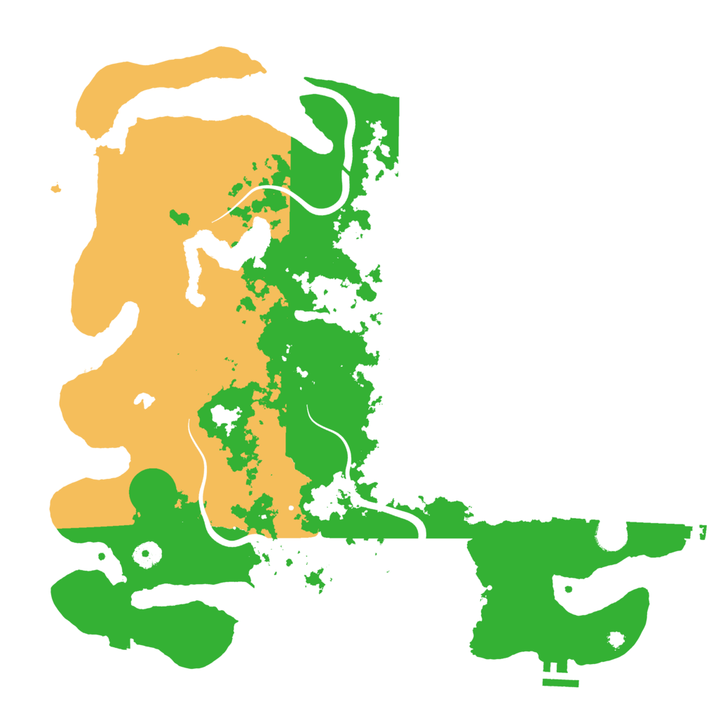 Biome Rust Map: Procedural Map, Size: 4000, Seed: 2000891563