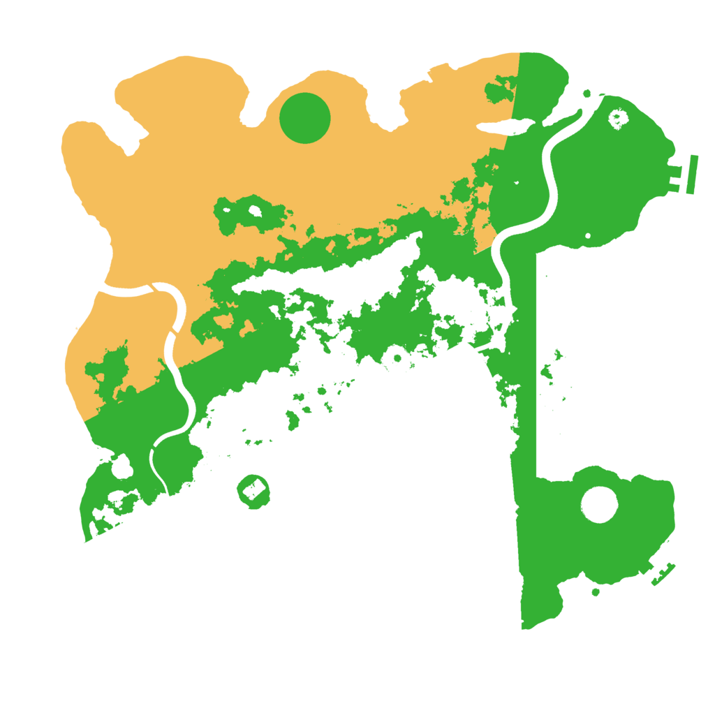 Biome Rust Map: Procedural Map, Size: 3700, Seed: 1722687133