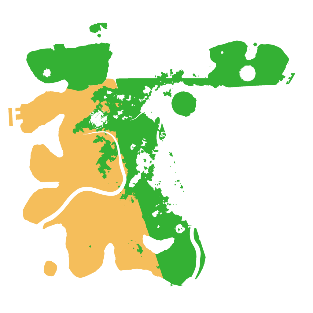 Biome Rust Map: Procedural Map, Size: 3500, Seed: 1864100397