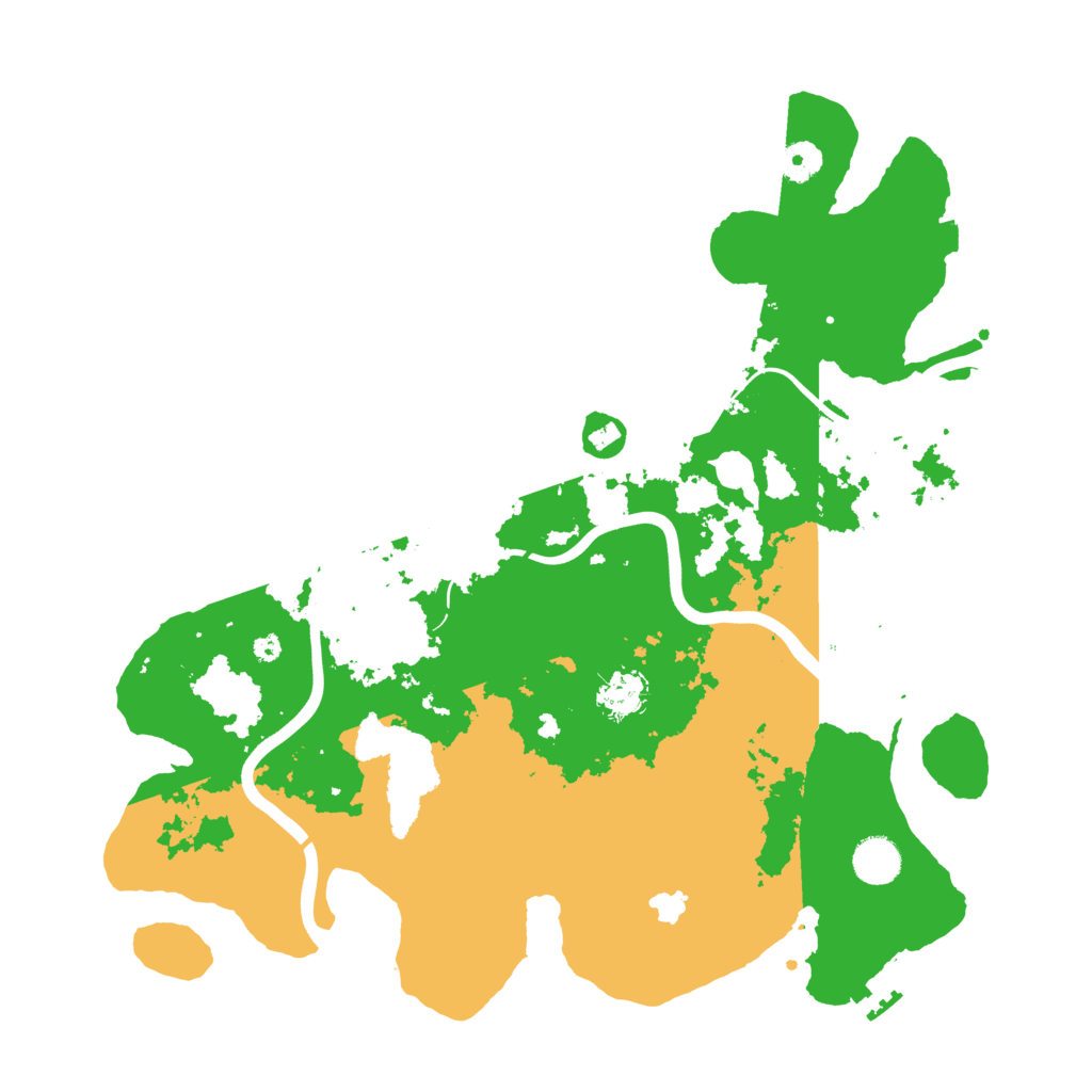 Biome Rust Map: Procedural Map, Size: 4000, Seed: 928218186