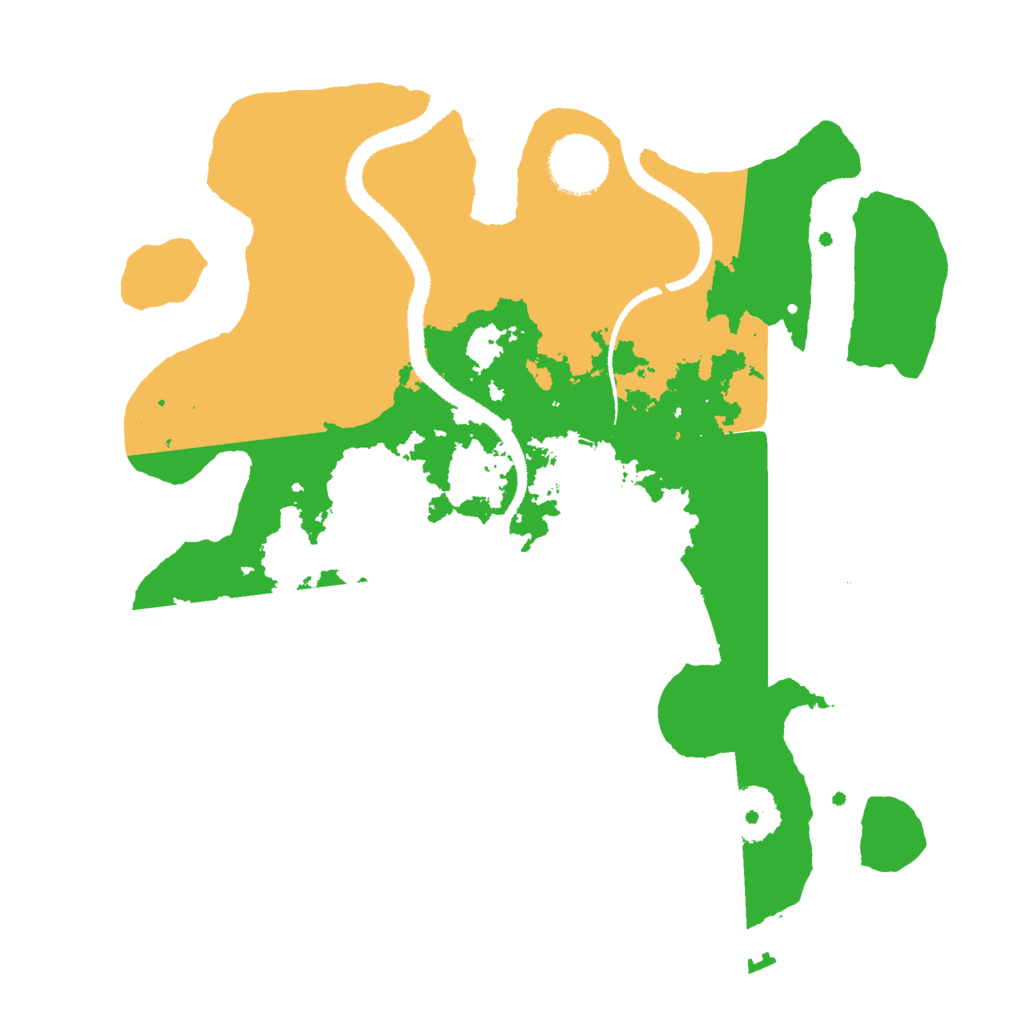 Biome Rust Map: Procedural Map, Size: 3000, Seed: 753560356