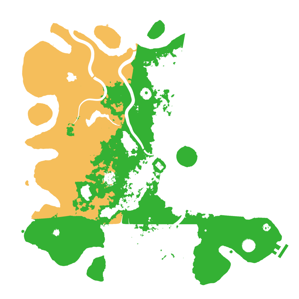Biome Rust Map: Procedural Map, Size: 4000, Seed: 287993