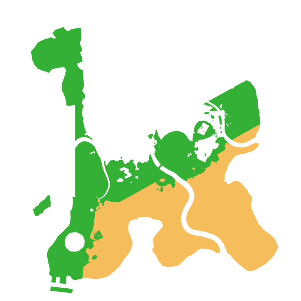 Biome Rust Map: Procedural Map, Size: 2750, Seed: 14420