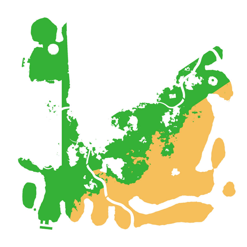 Biome Rust Map: Procedural Map, Size: 4000, Seed: 1494409130