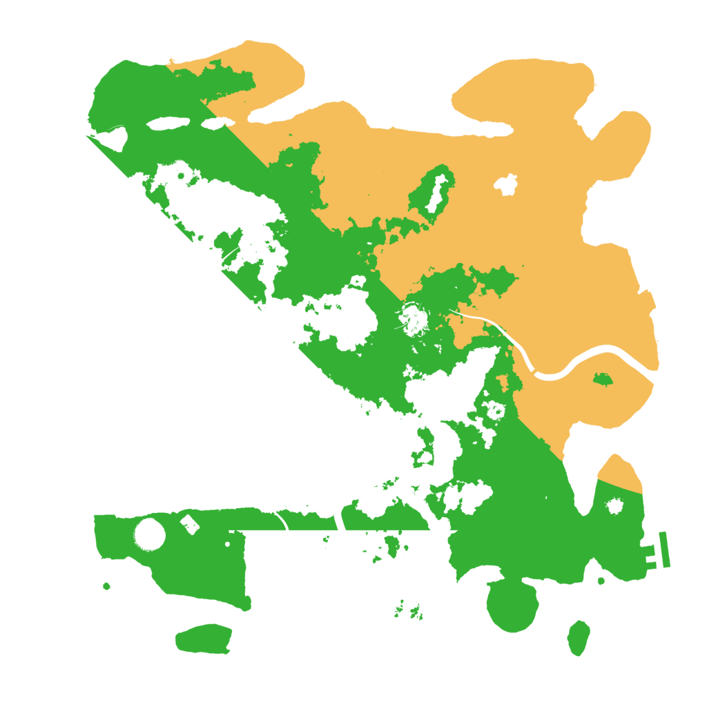 Biome Rust Map: Procedural Map, Size: 4000, Seed: 1804189683