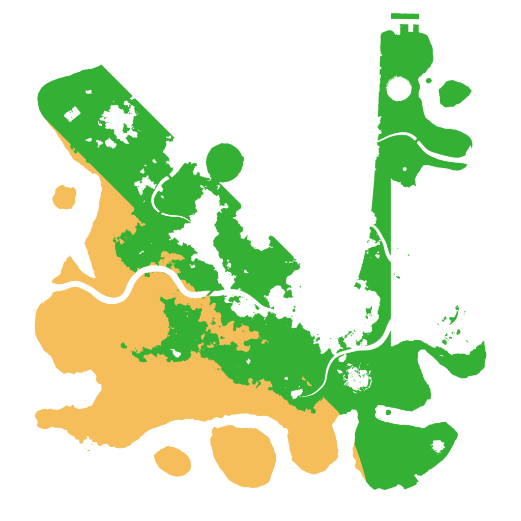 Biome Rust Map: Procedural Map, Size: 3750, Seed: 1477119938