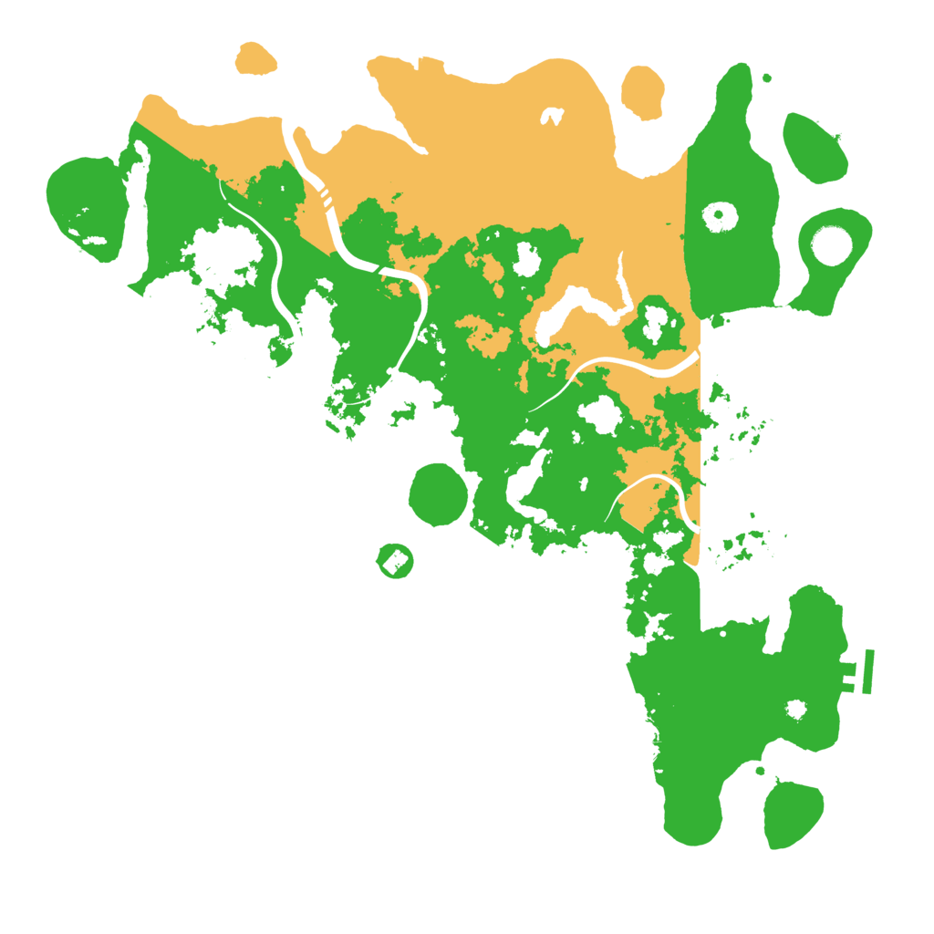 Biome Rust Map: Procedural Map, Size: 4250, Seed: 334290829