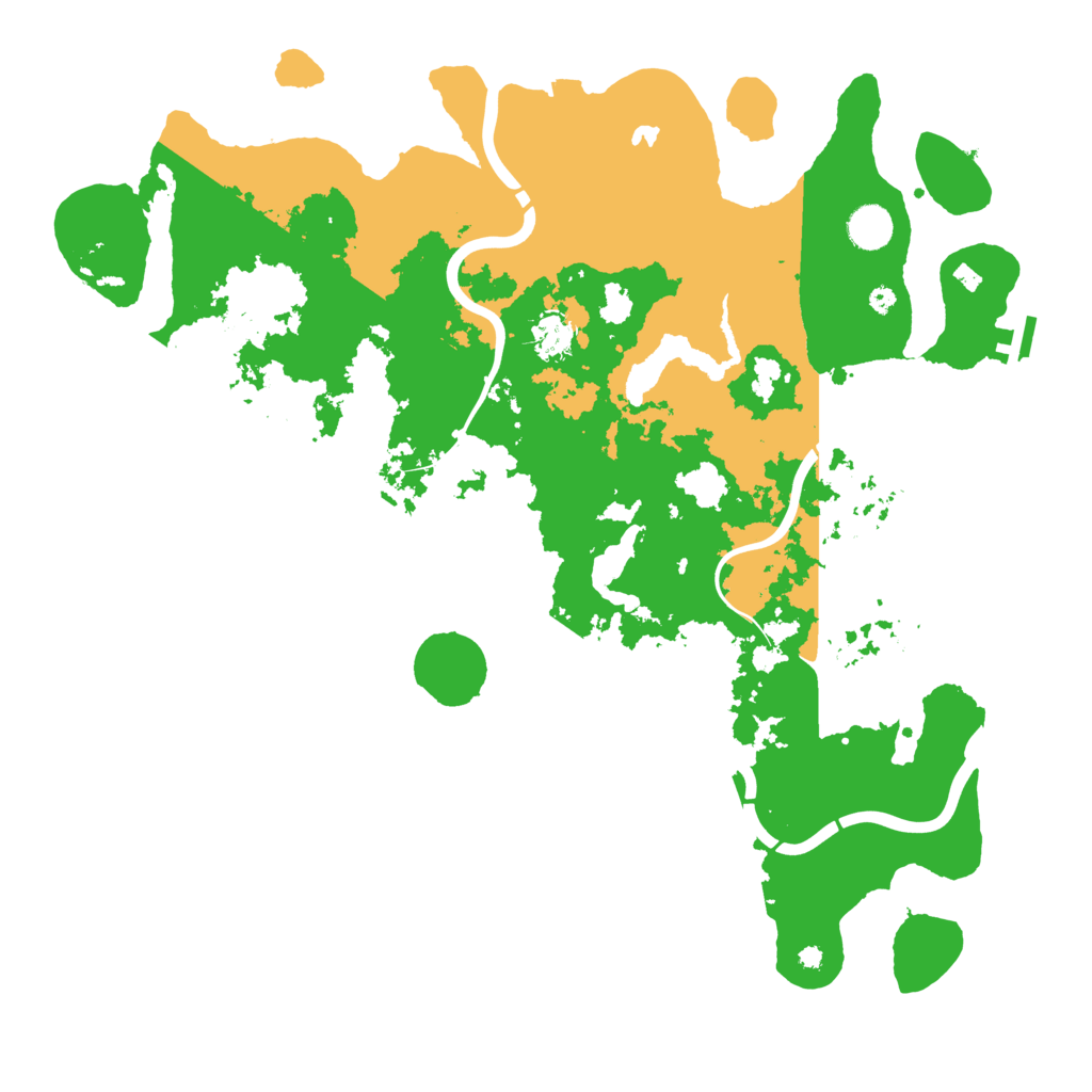 Biome Rust Map: Procedural Map, Size: 4250, Seed: 334290829