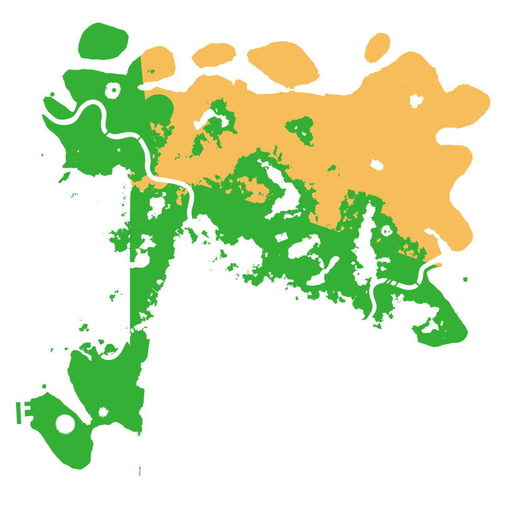 Biome Rust Map: Procedural Map, Size: 4800, Seed: 1459223166