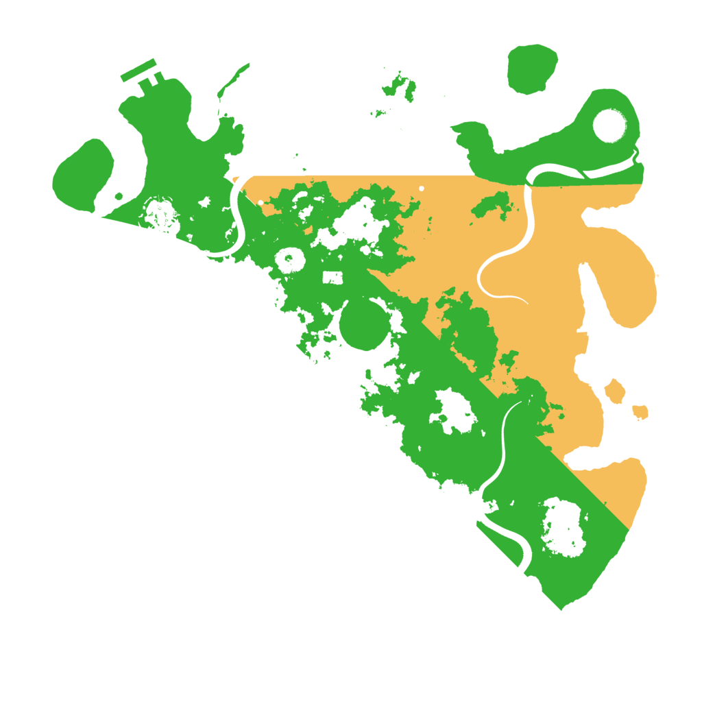 Biome Rust Map: Procedural Map, Size: 3750, Seed: 45715