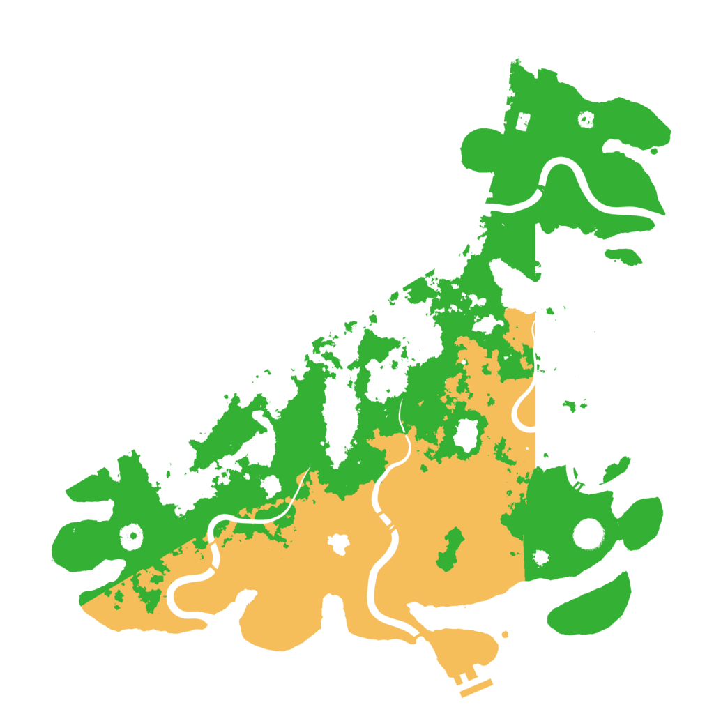 Biome Rust Map: Procedural Map, Size: 4250, Seed: 873203201