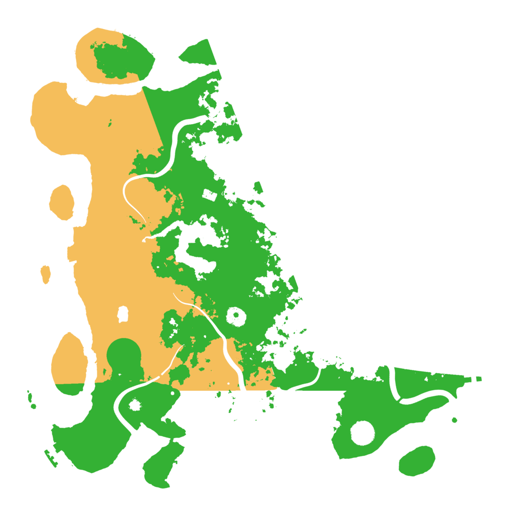 Biome Rust Map: Procedural Map, Size: 4000, Seed: 19062025