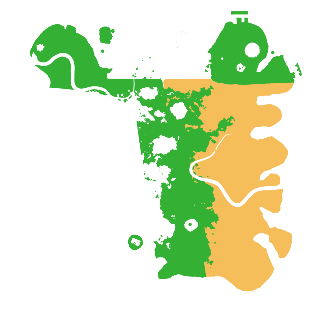 Biome Rust Map: Procedural Map, Size: 3750, Seed: 1474815256