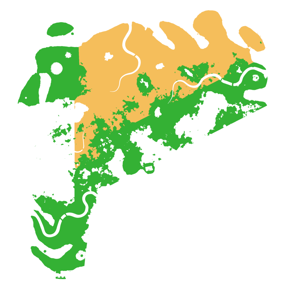 Biome Rust Map: Procedural Map, Size: 4500, Seed: 440828576