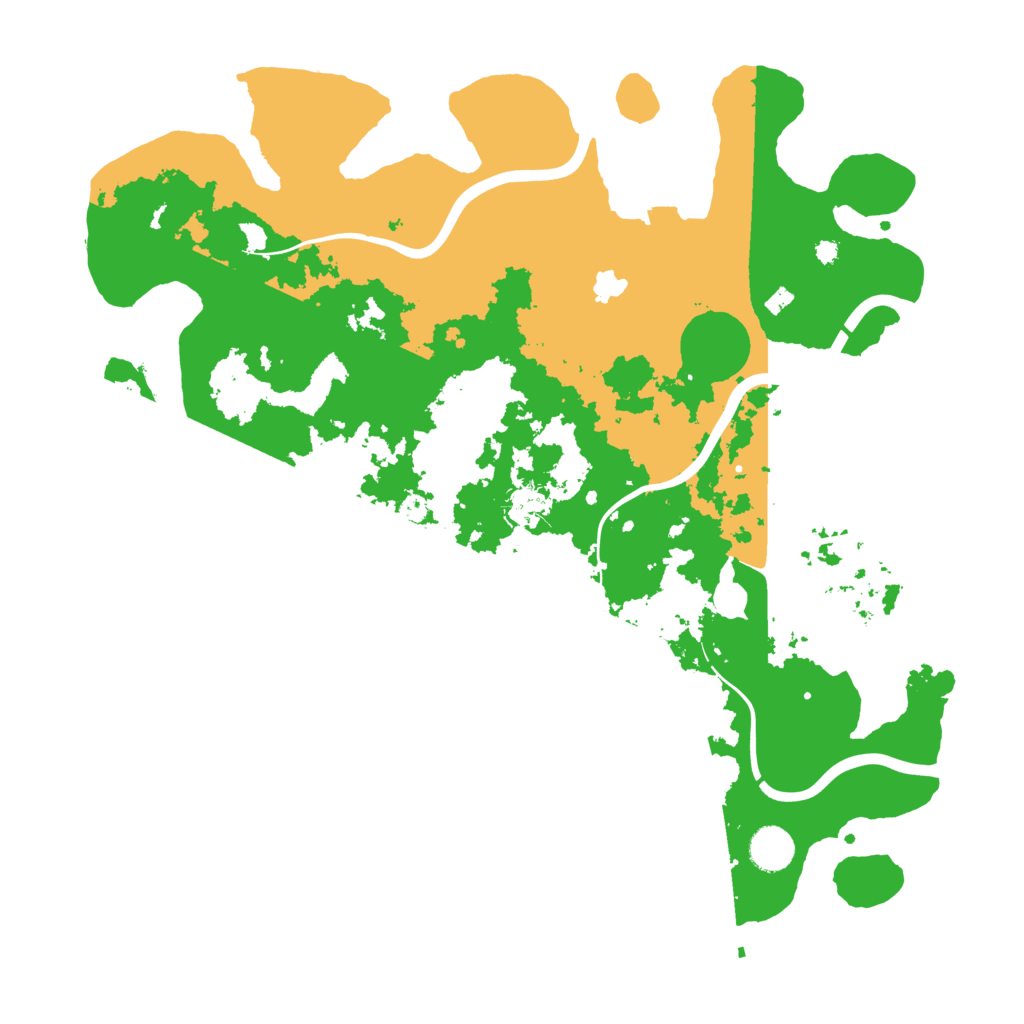 Biome Rust Map: Procedural Map, Size: 4000, Seed: 161054667