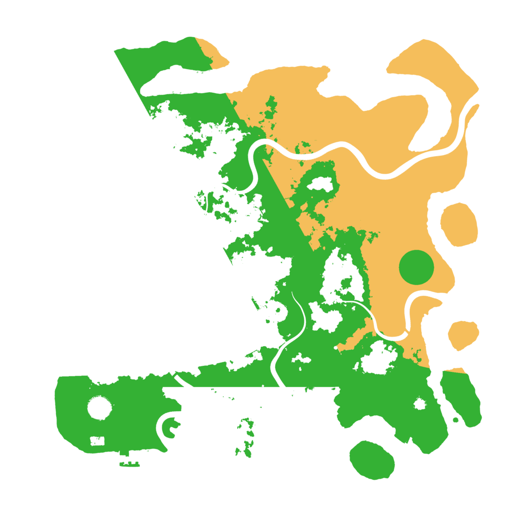 Biome Rust Map: Procedural Map, Size: 3900, Seed: 1512622062