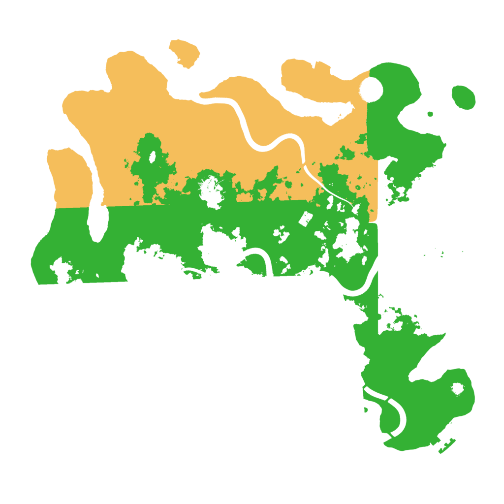 Biome Rust Map: Procedural Map, Size: 3750, Seed: 1079224915