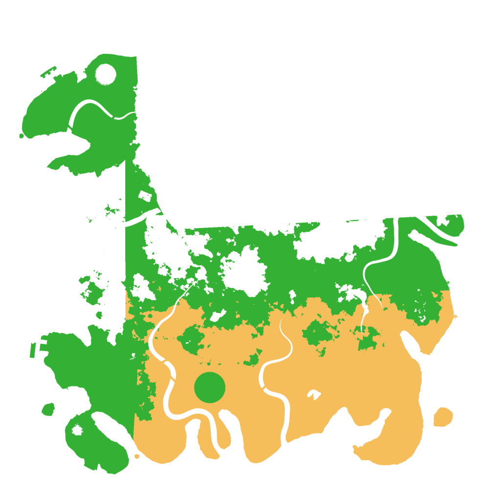 Biome Rust Map: Procedural Map, Size: 4250, Seed: 878885218