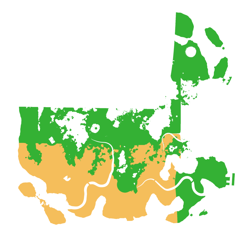 Biome Rust Map: Procedural Map, Size: 4000, Seed: 1269451231