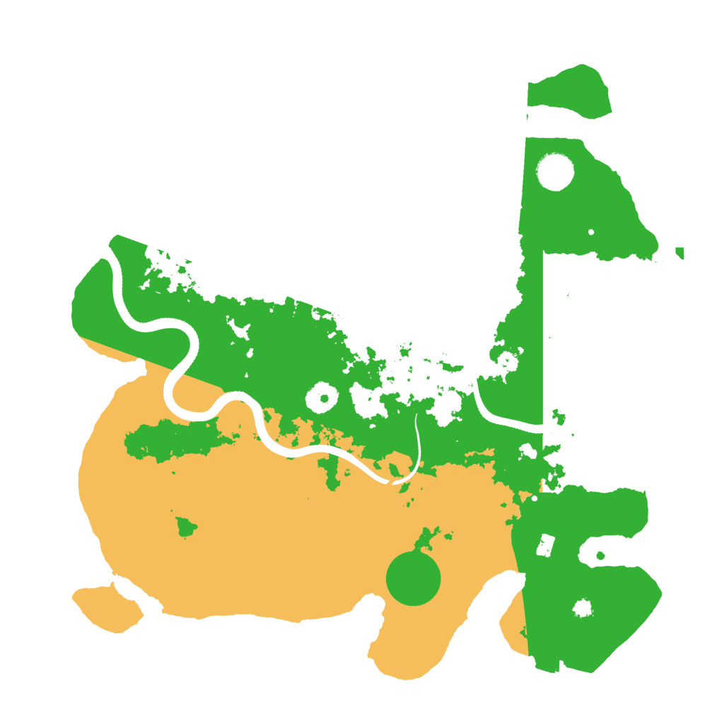 Biome Rust Map: Procedural Map, Size: 3500, Seed: 2144009691