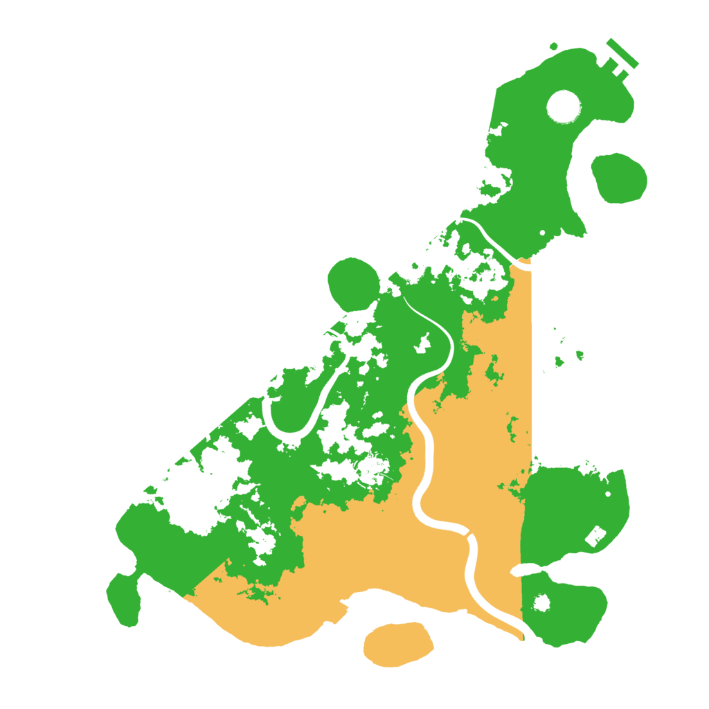 Biome Rust Map: Procedural Map, Size: 3750, Seed: 12777393