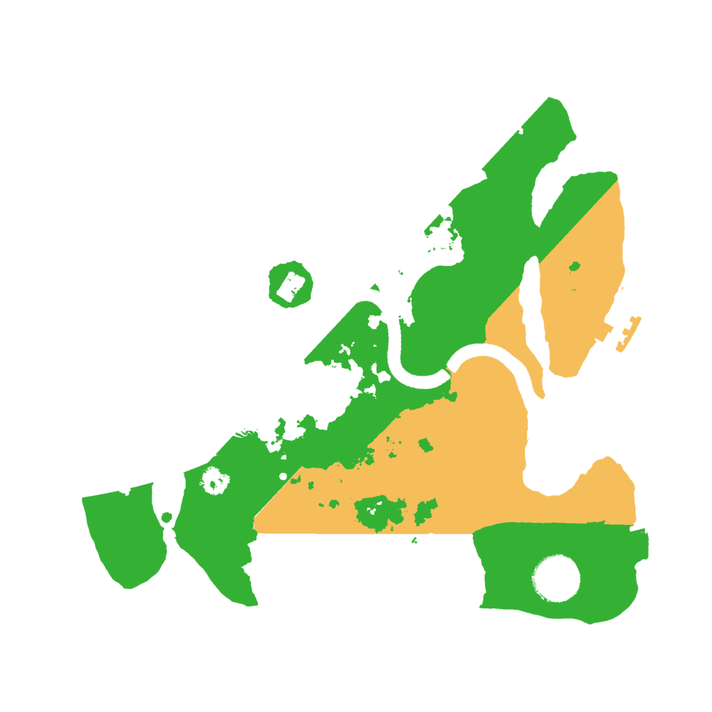 Biome Rust Map: Procedural Map, Size: 2700, Seed: 726640067