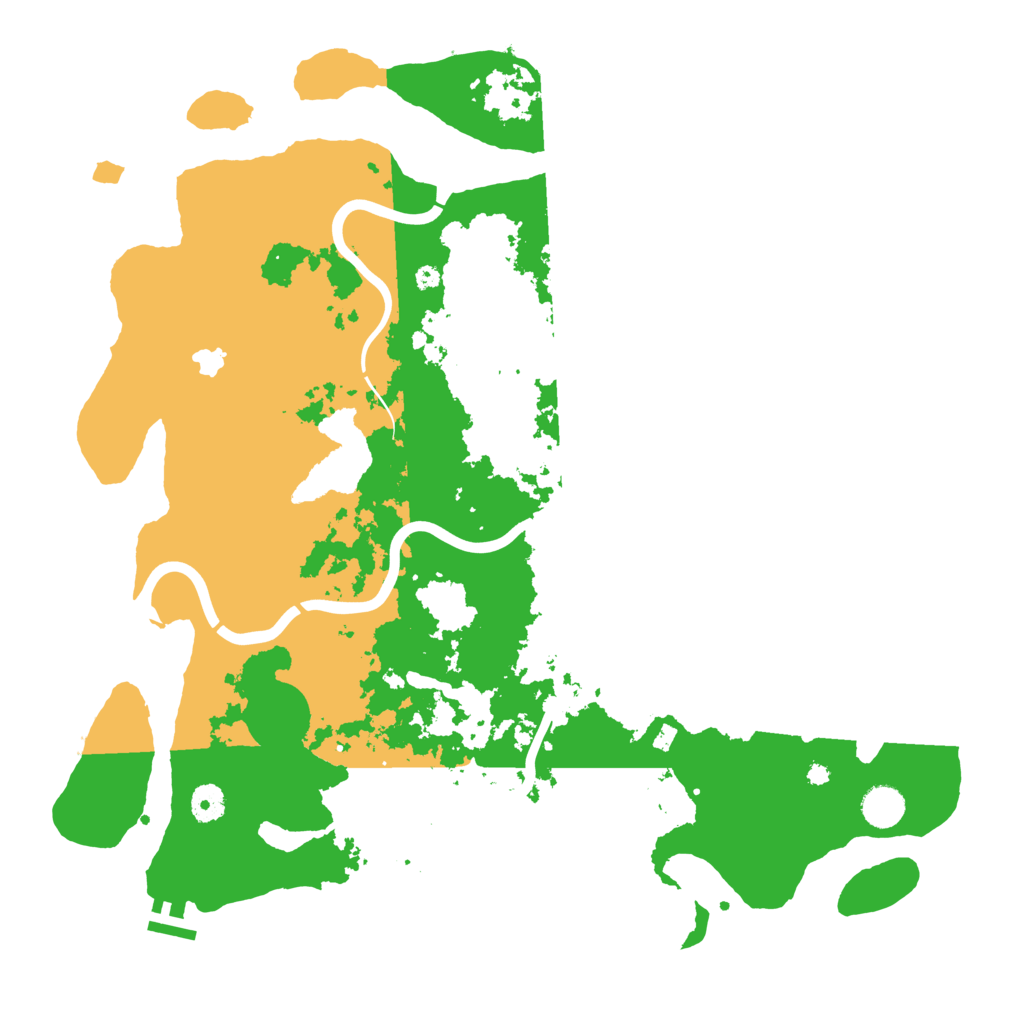 Biome Rust Map: Procedural Map, Size: 4250, Seed: 491805051