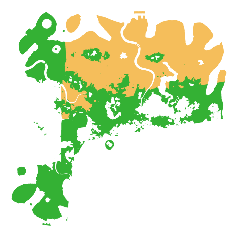 Biome Rust Map: Procedural Map, Size: 4500, Seed: 1514021262